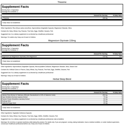 Sleep Pack (no Melatonin)
